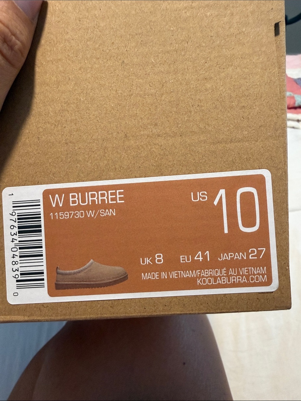 Koolaburra by Ugg Cozy Suede Slip-On Clog in Light Tan Size 10 - Picture 2 of 7